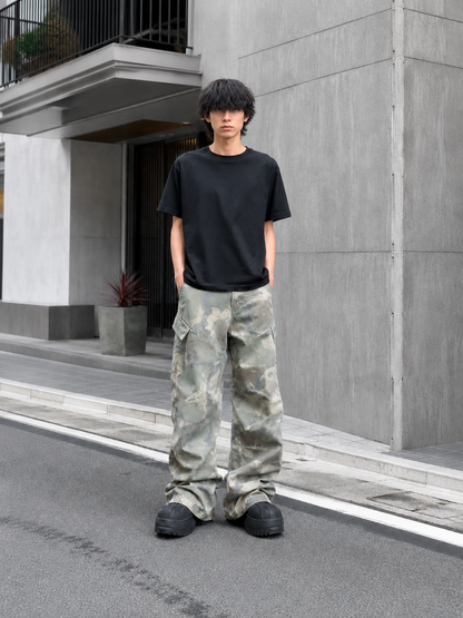 Baggy Camo Cargo Pants