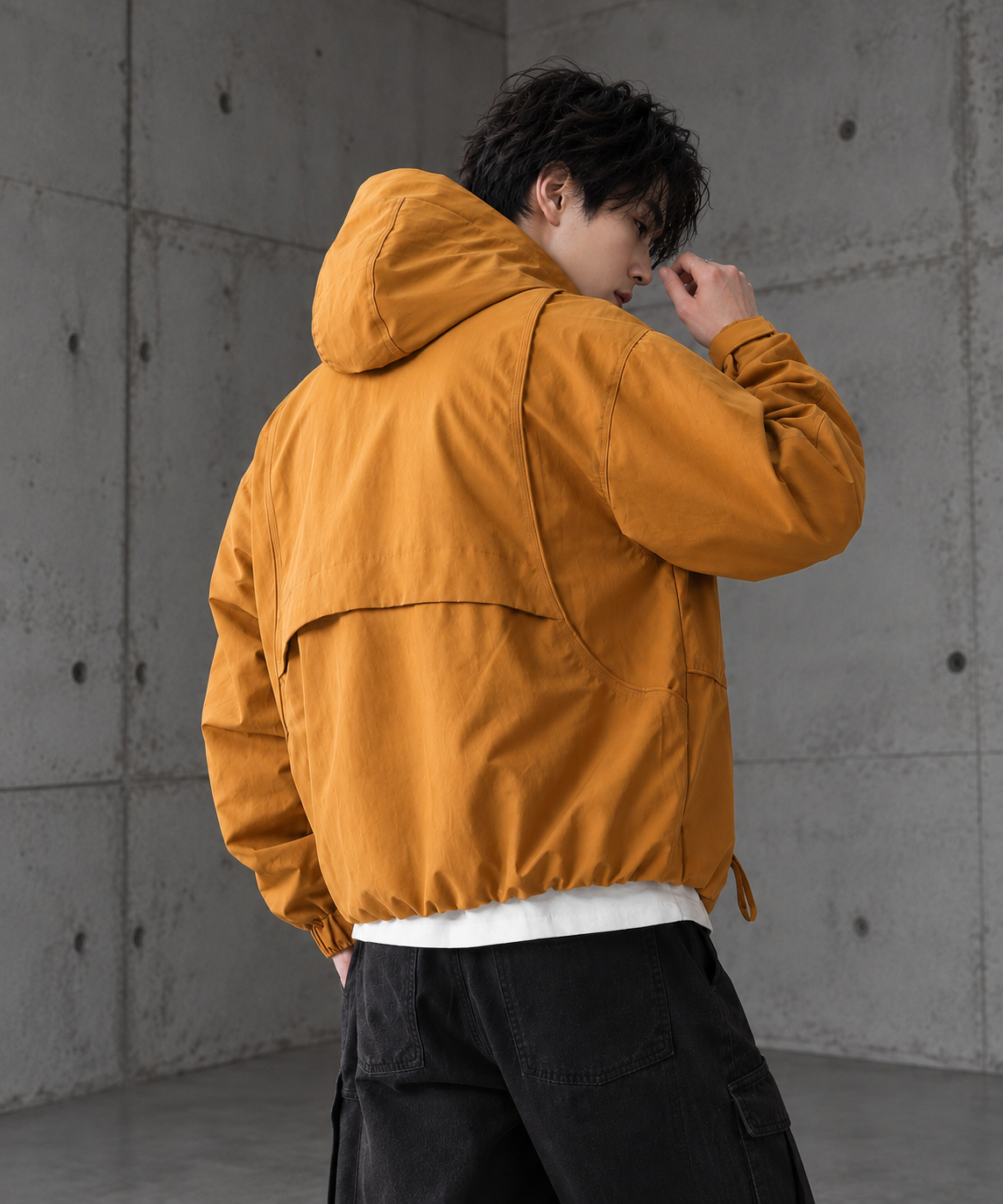 Minimal Tech Shell Jacket