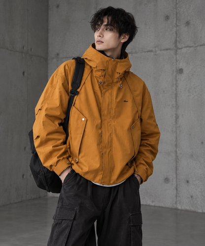Minimal Tech Shell Jacket