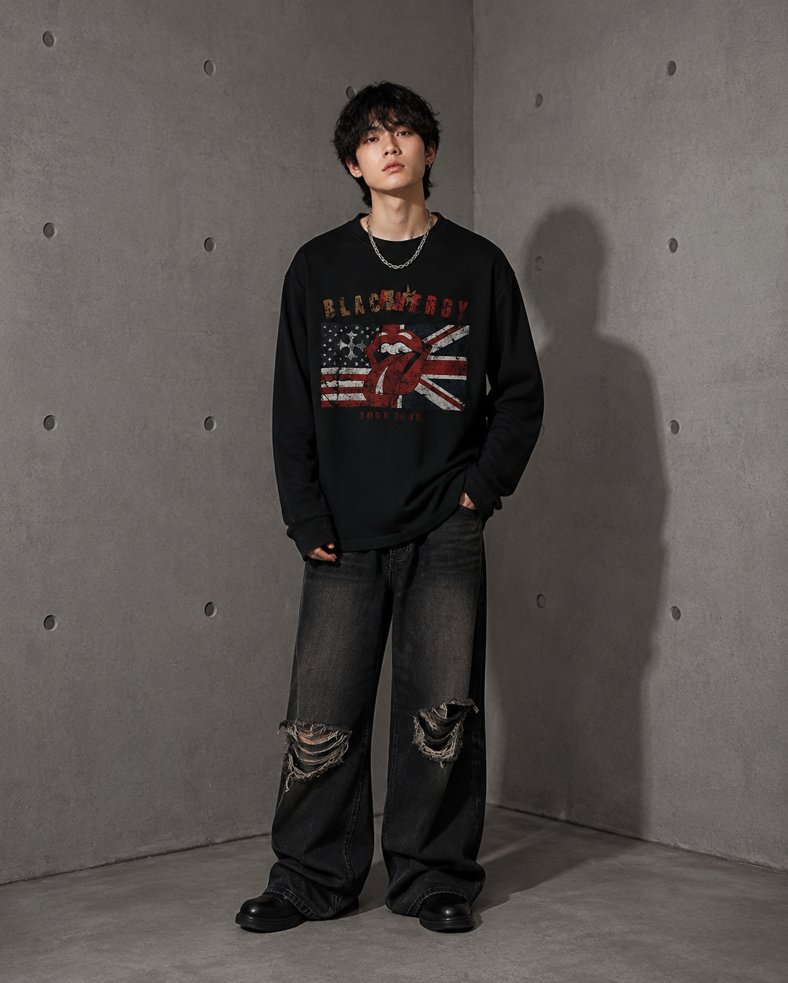 British Rock Graphic Long Tee