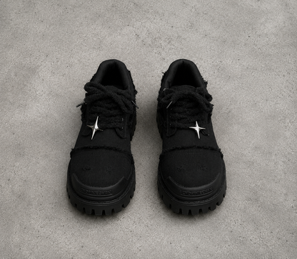 Rugged Star Lace Shoes