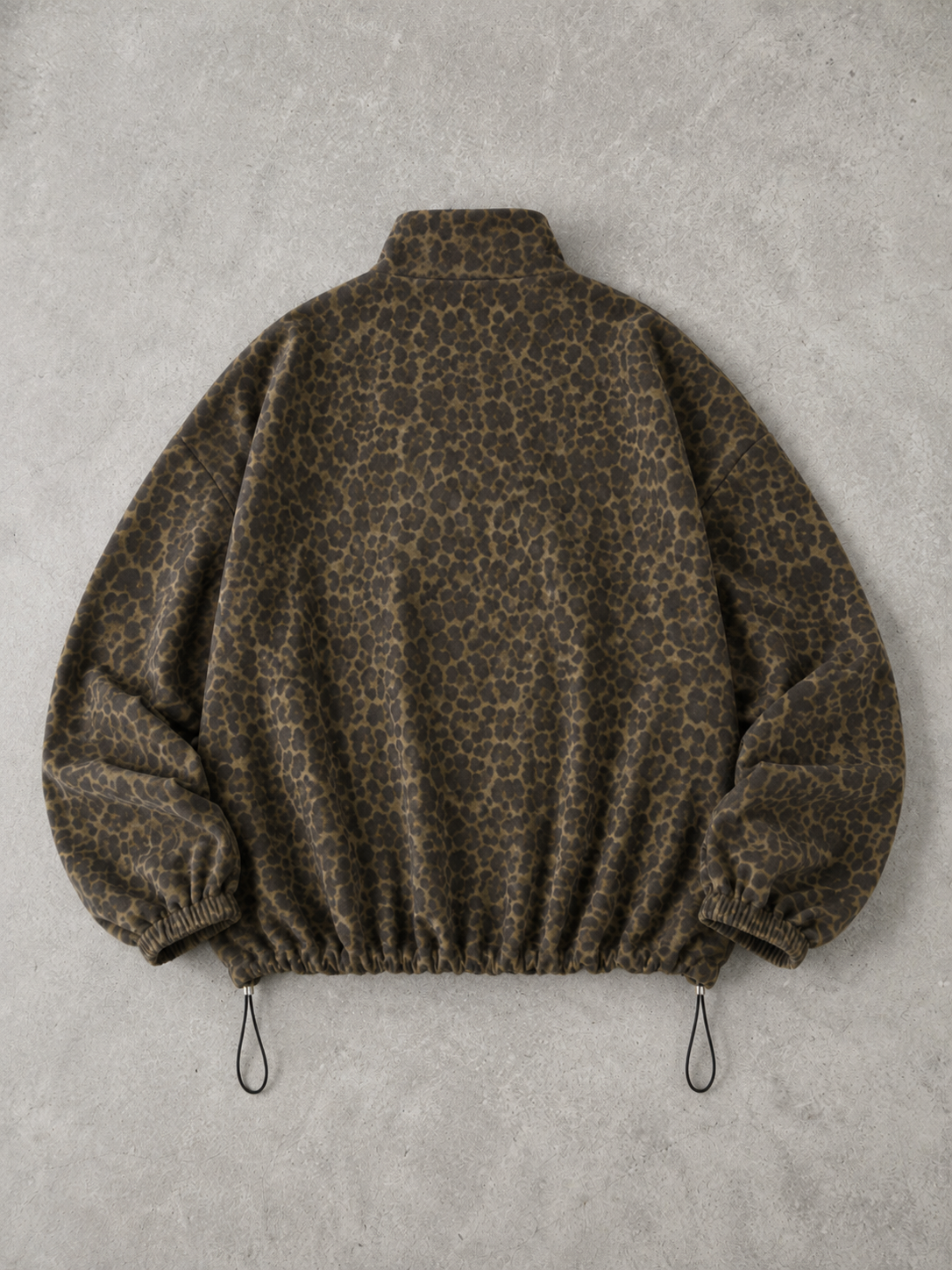 Leopard Zip-Up Jacket