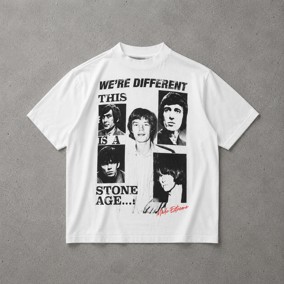 Retro Music Portrait T-Shirt