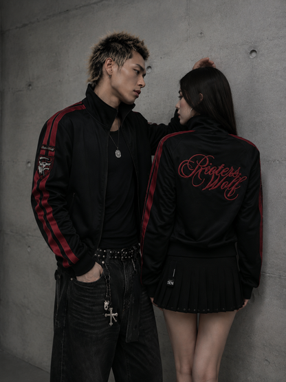 Red Accent Racing Jacket
