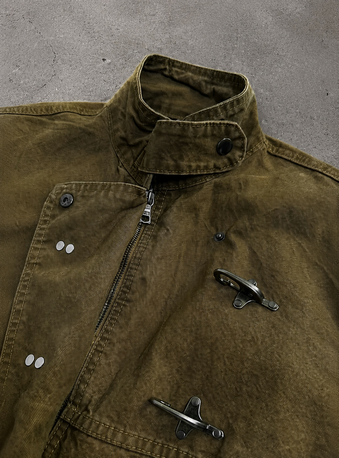 Vintage Hook Military Jacket