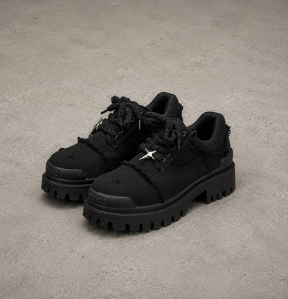 Rugged Star Lace Shoes