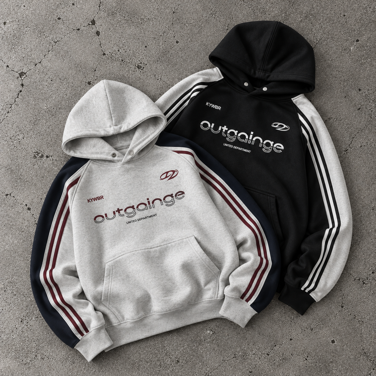 Sport Line Graphic Hoodie – GOOD ERROR