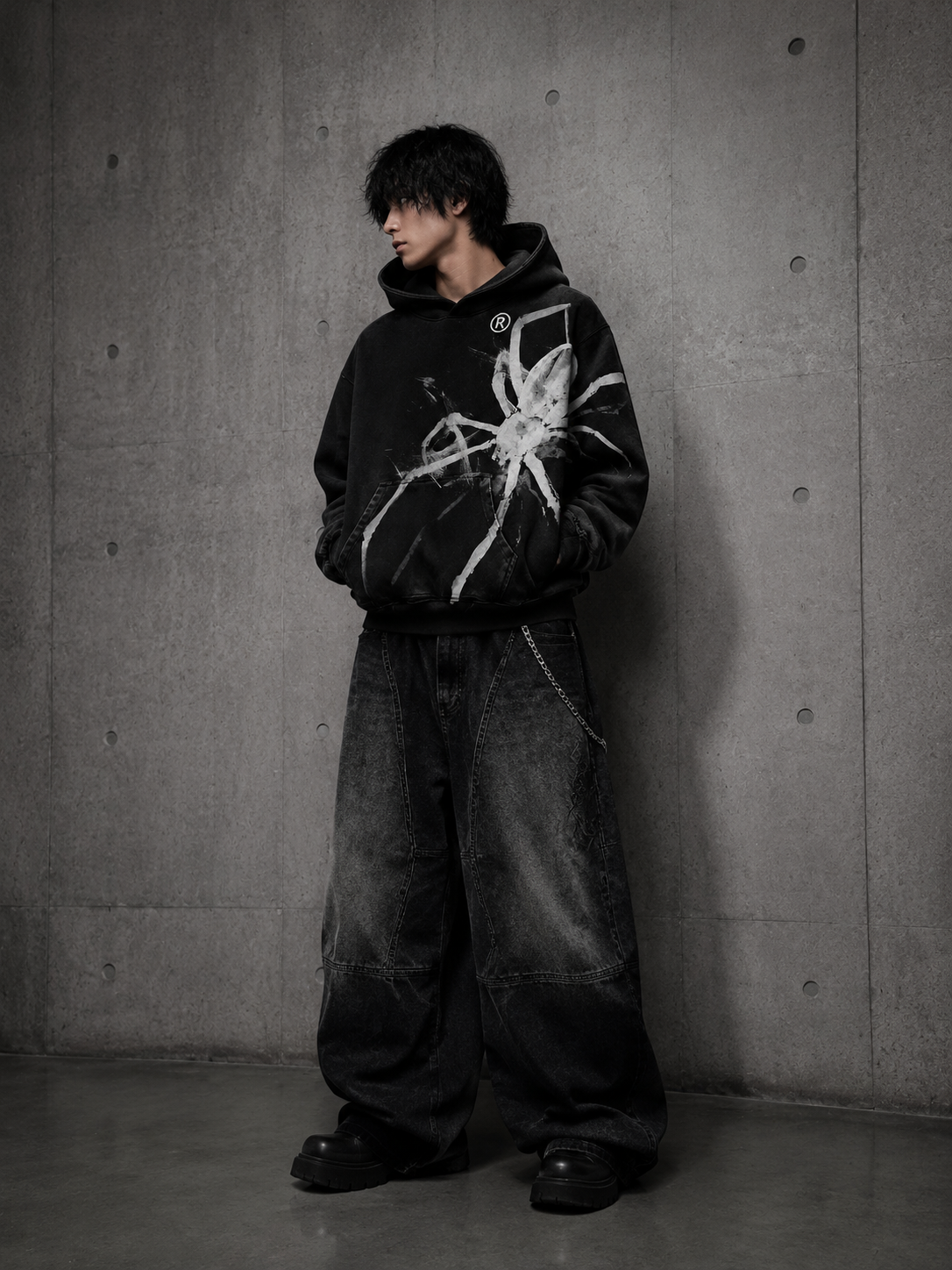Venom Spider Graphic Hoodie