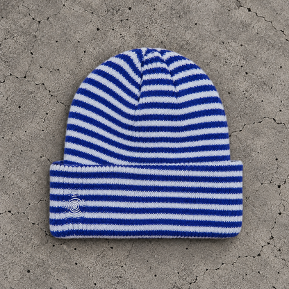 Y2K Stripe Knit Beanie