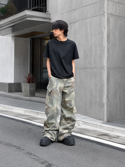 Baggy Camo Cargo Pants