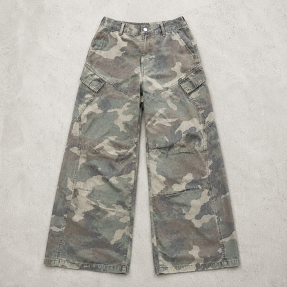 Baggy Camo Cargo Pants