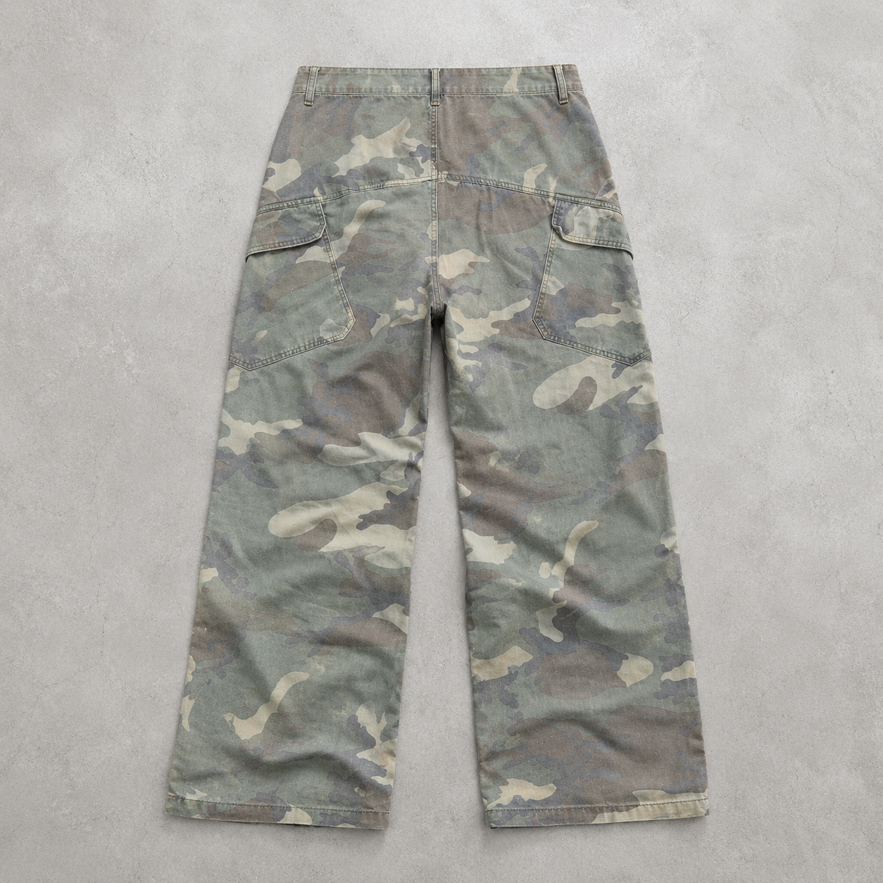 Baggy Camo Cargo Pants