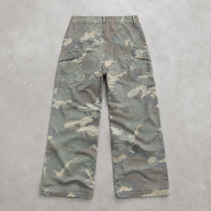 Baggy Camo Cargo Pants