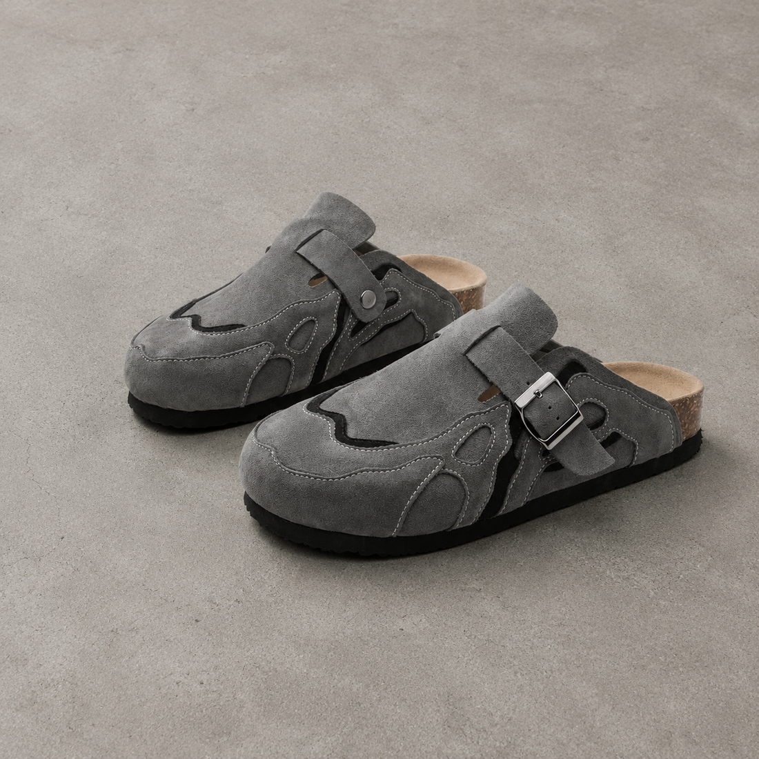 Street Core Suede Clogs
