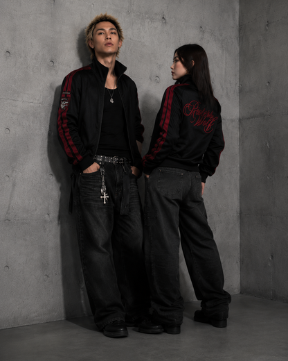 Red Accent Racing Jacket
