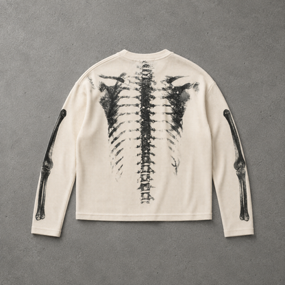 Skeleton Mesh Long Sleeve