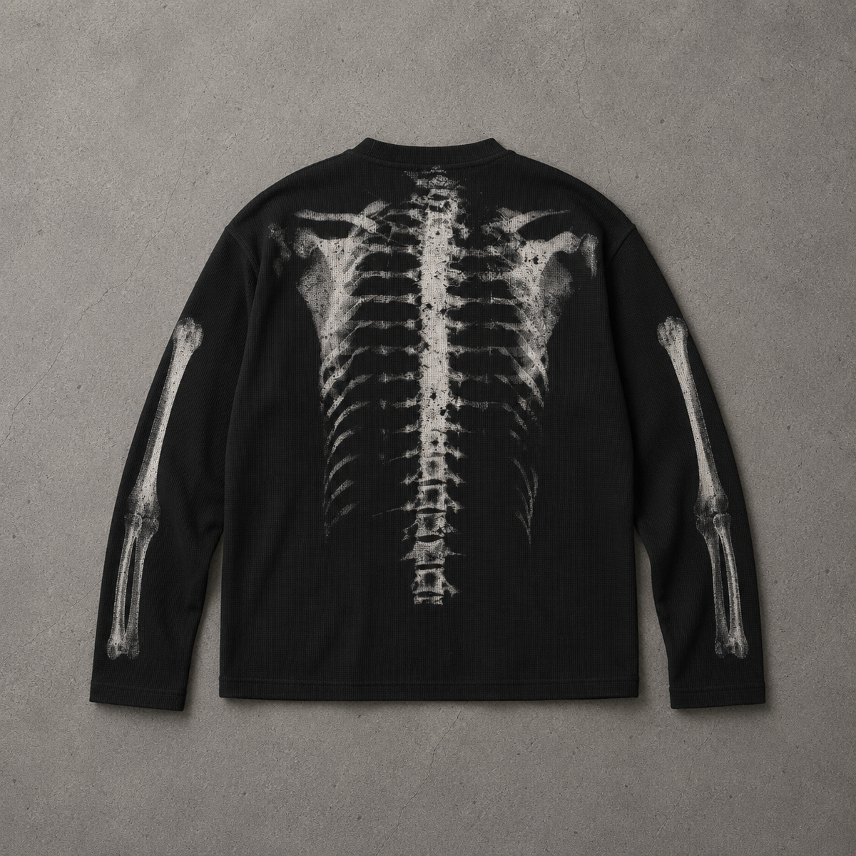 Skeleton Mesh Long Sleeve