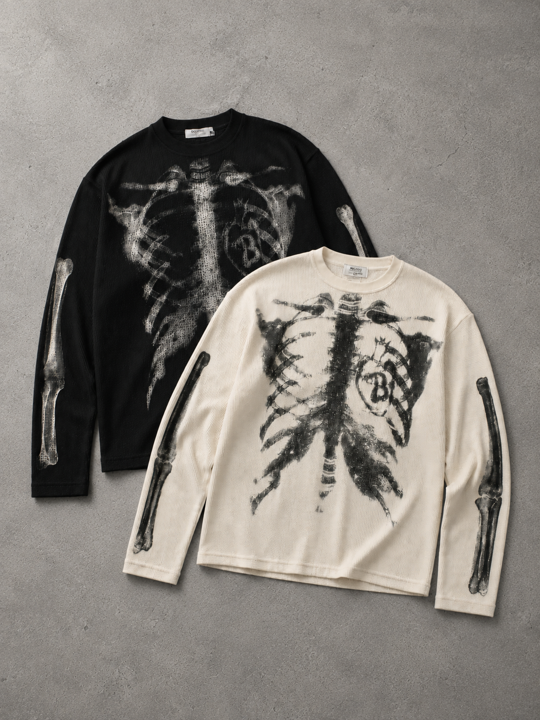 Skeleton Mesh Long Sleeve