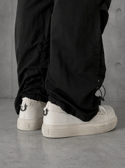 Vintage Canvas Platform Sneakers