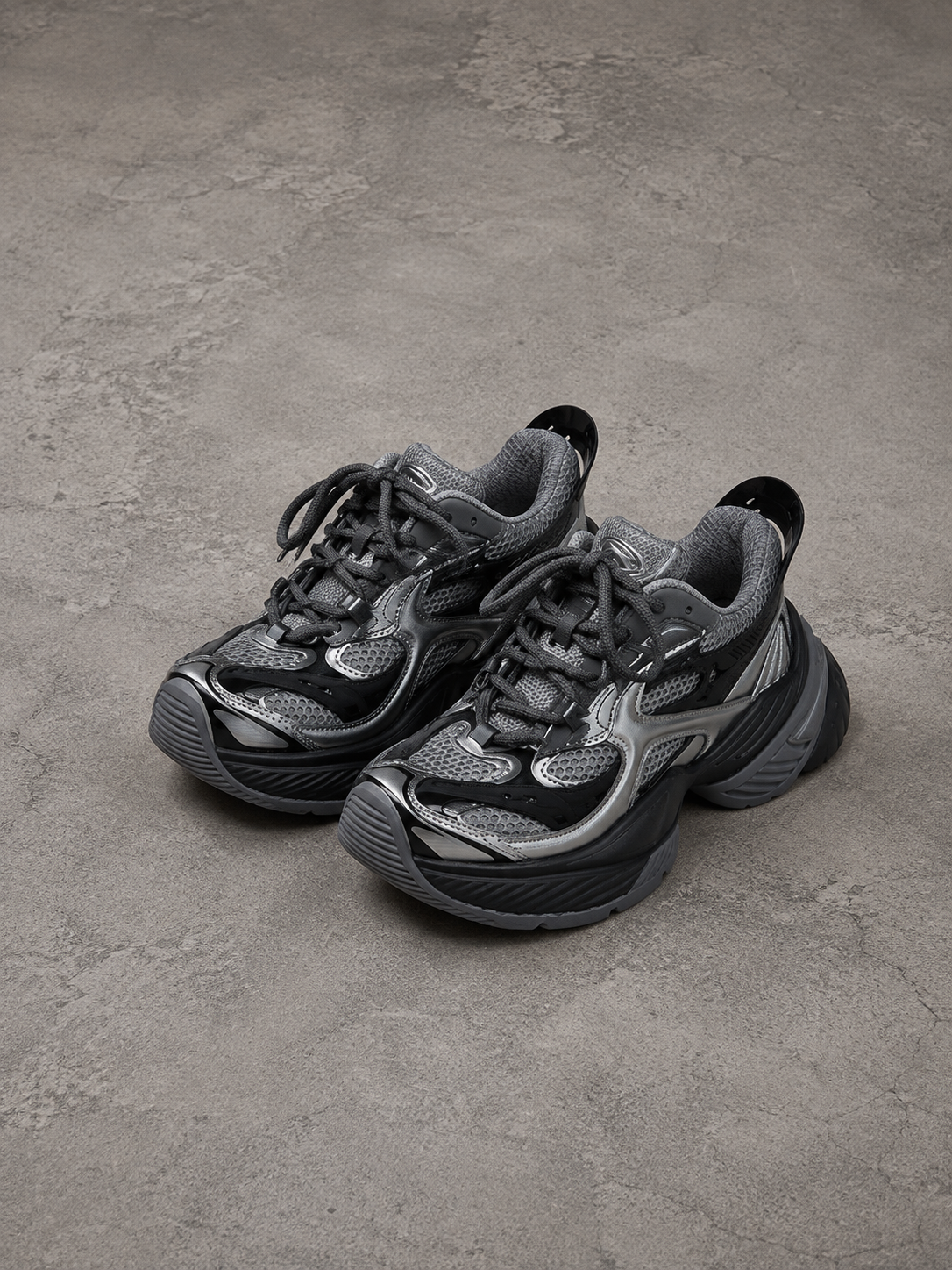 Cyber Runner Platform Sneakers
