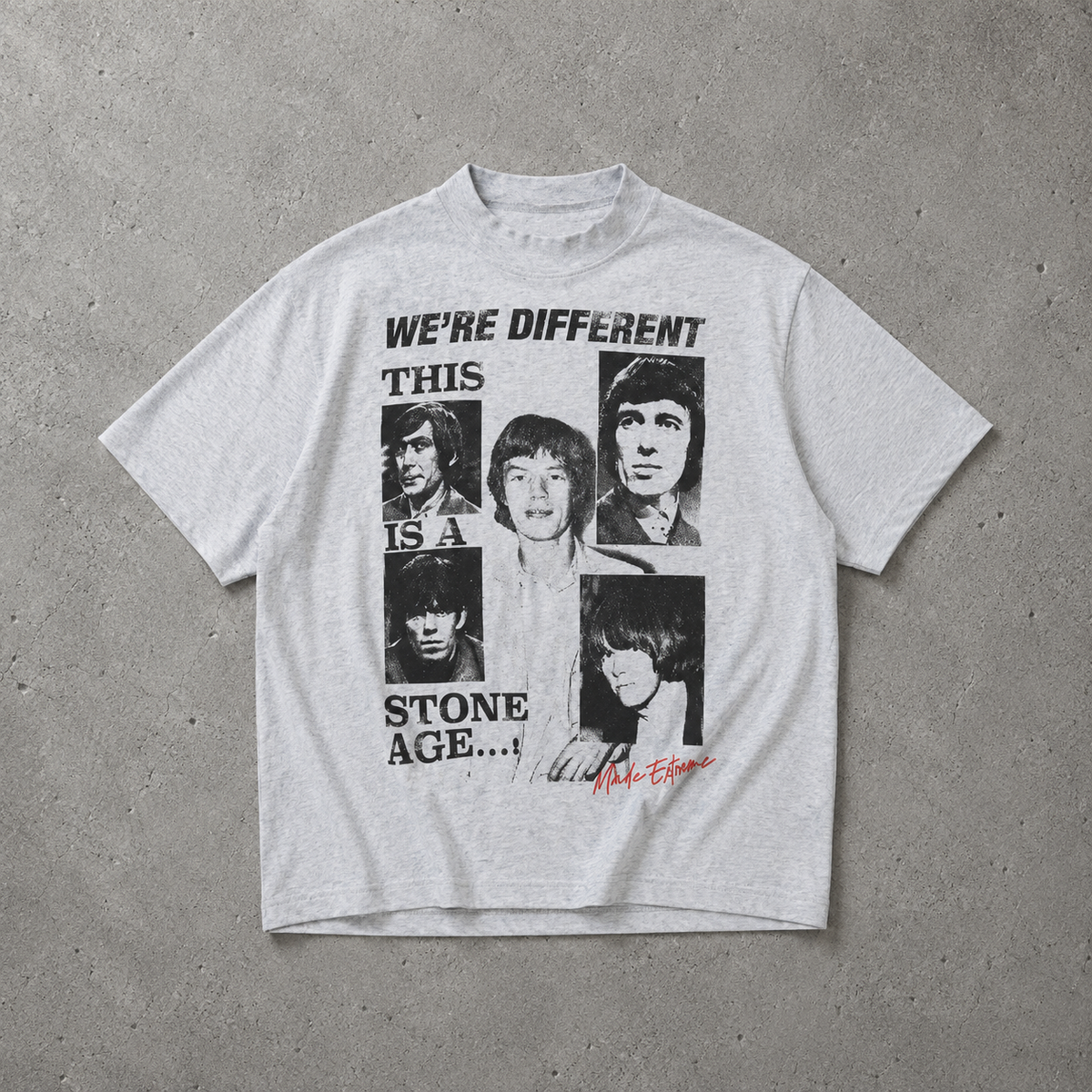 Retro Music Portrait T-Shirt