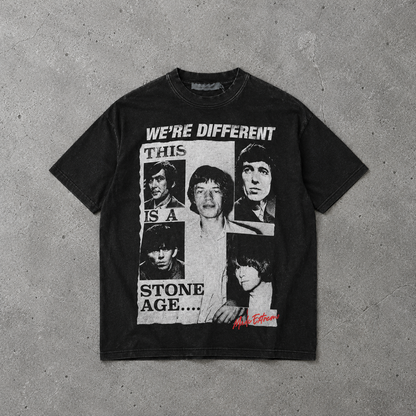 Retro Music Portrait T-Shirt
