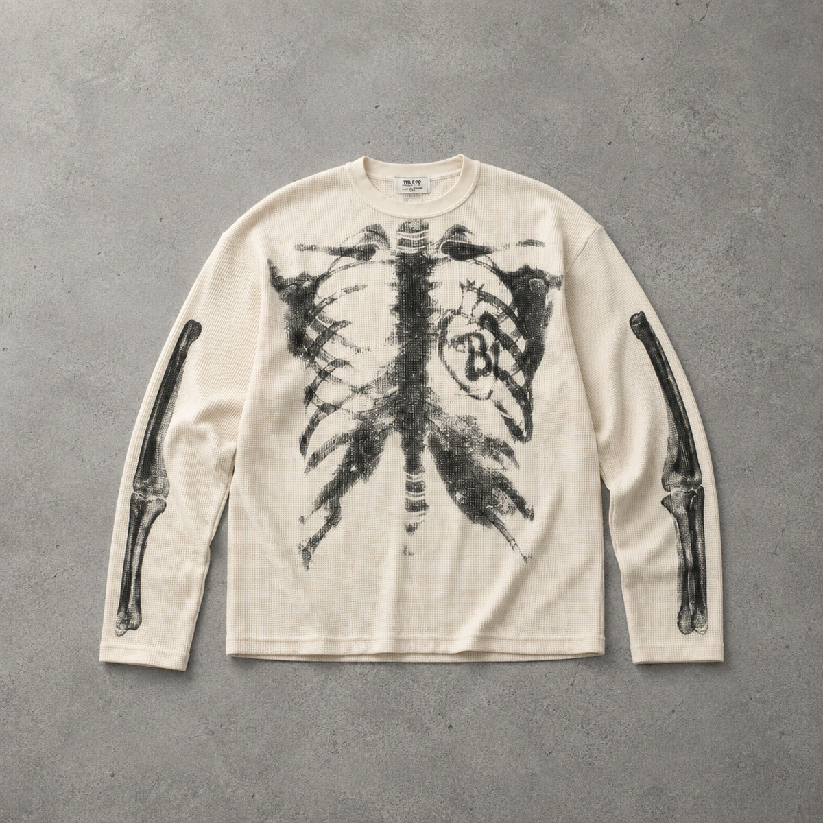 Skeleton Mesh Long Sleeve