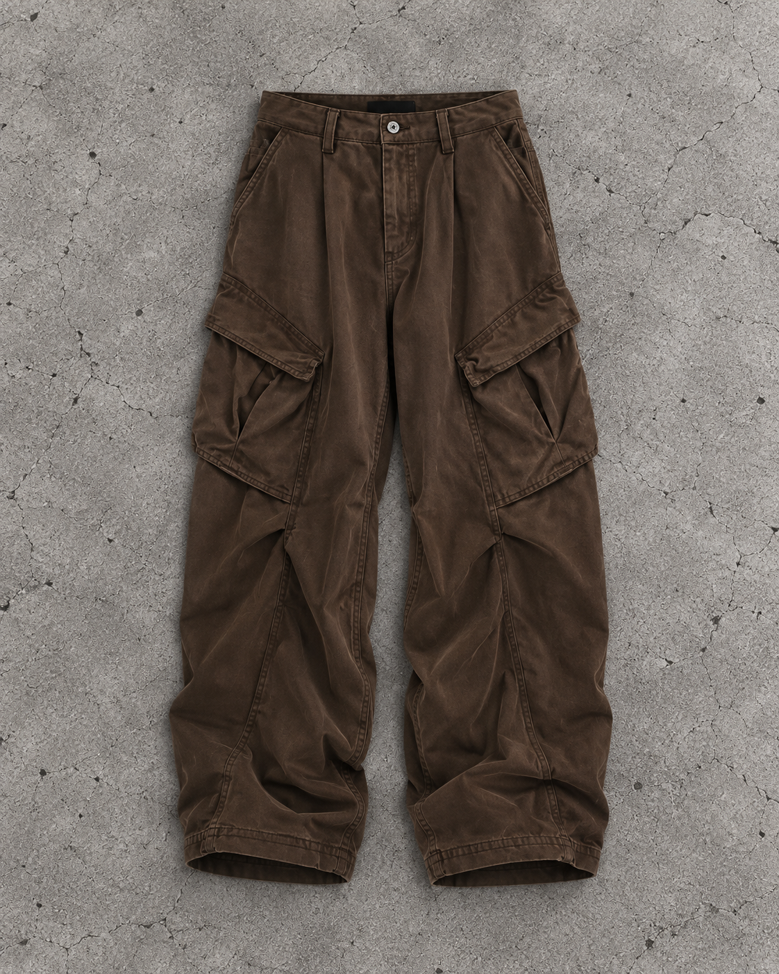 Wide Cargo Utility Pants