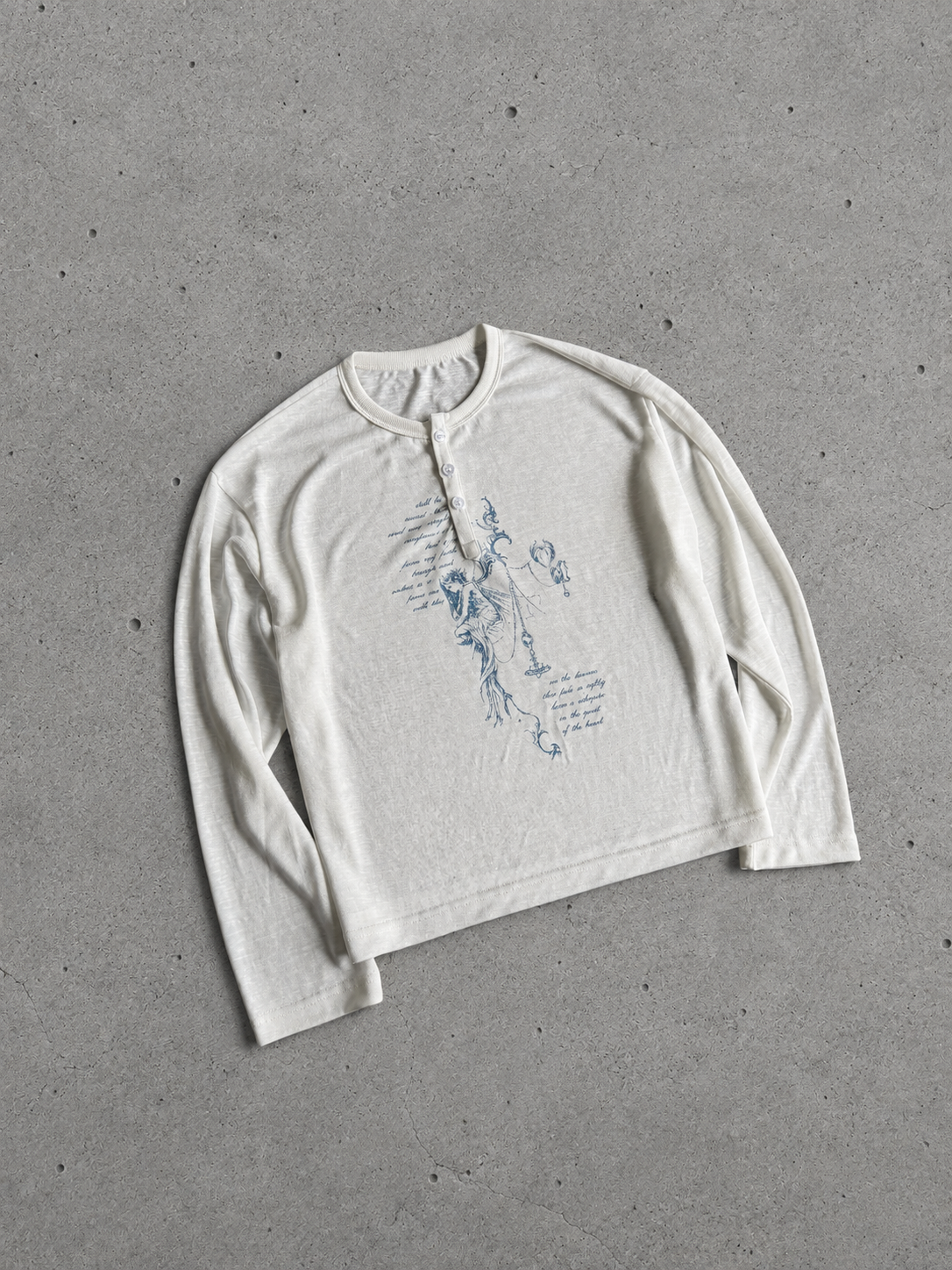 Vintage Art Graphic Long Sleeve Tee