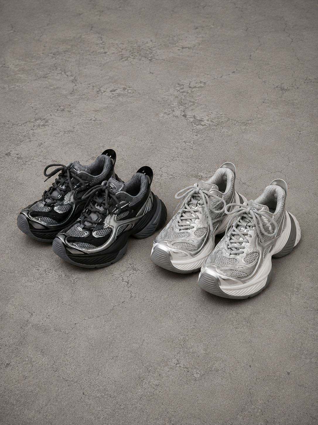 Cyber Runner Platform Sneakers