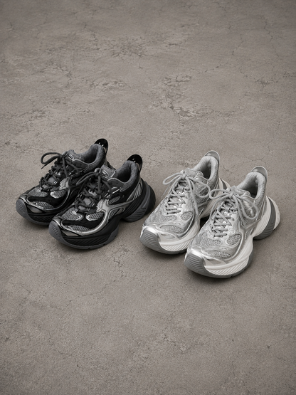 Cyber Runner Platform Sneakers