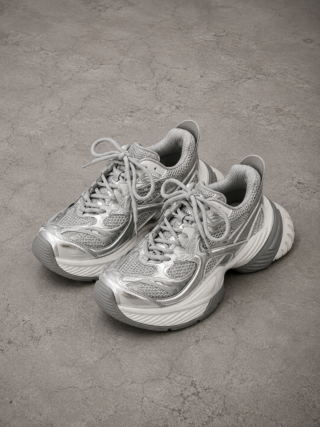 Cyber Runner Platform Sneakers