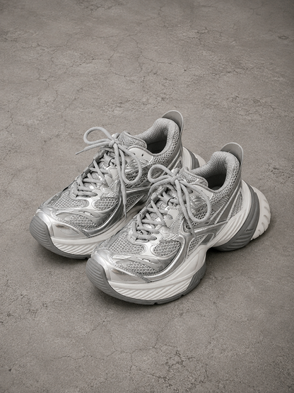 Cyber Runner Platform Sneakers