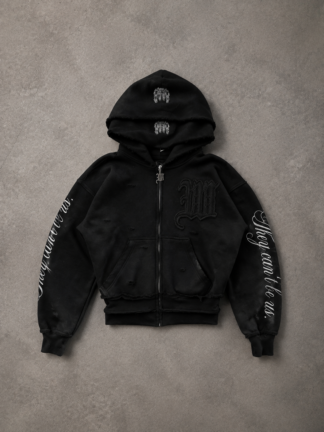 Urban Destroyed Hoodie Setup
