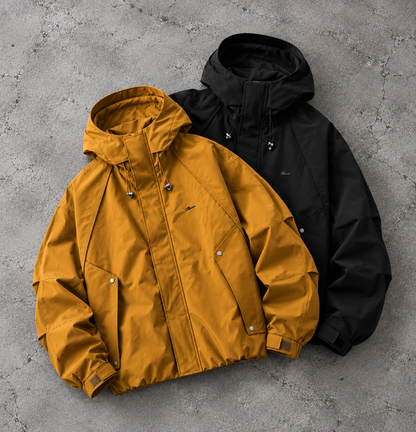Minimal Tech Shell Jacket