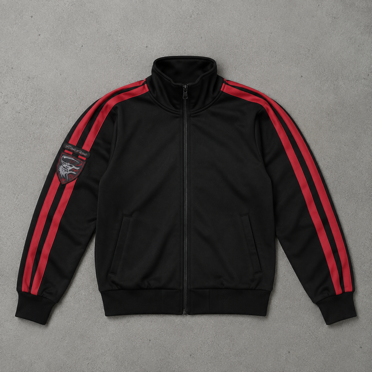 Red Accent Racing Jacket