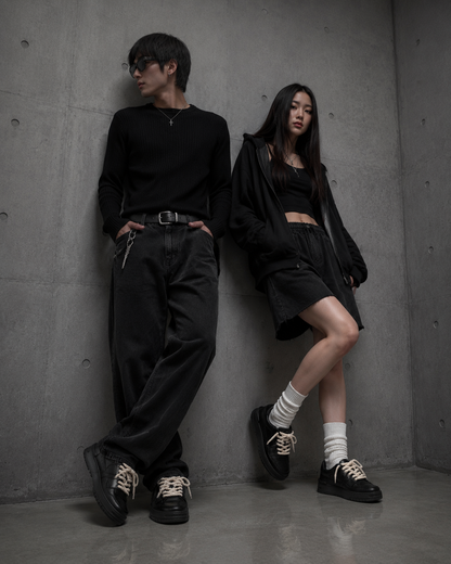 Midnight Rope Sneakers
